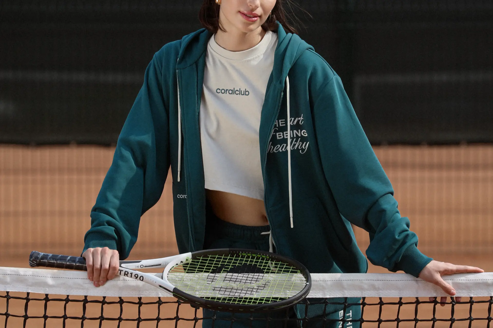 Худи на молнии унисекс, зеленое