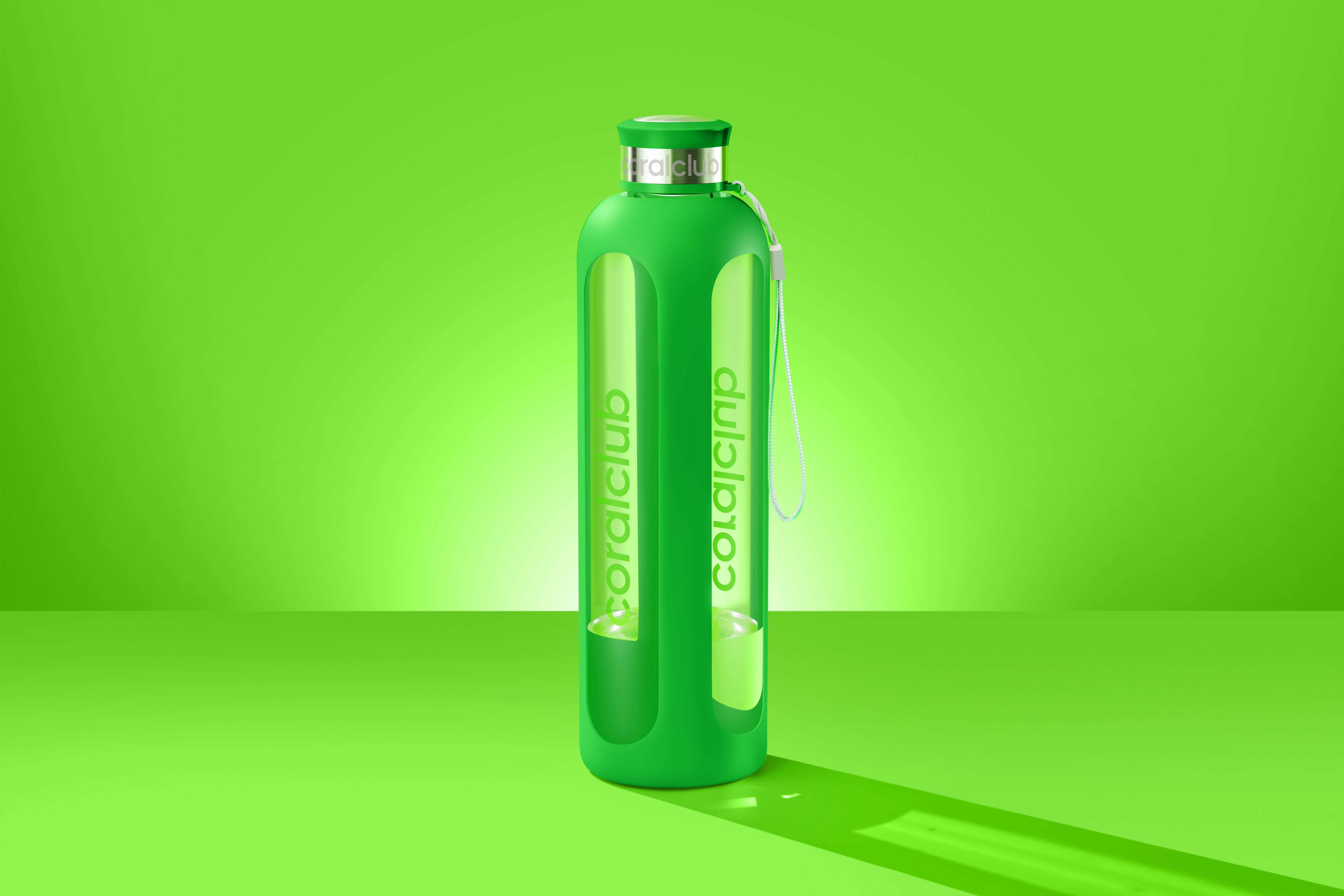 Стеклянная бутылка 